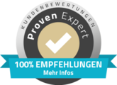 Empfohlen von Proven Expert
