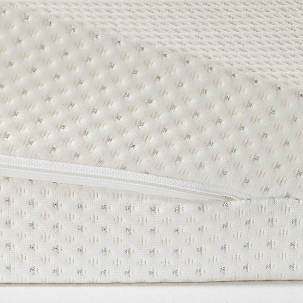 Bettkeil mit Bezug aus Silver Protect-Doppeltuch