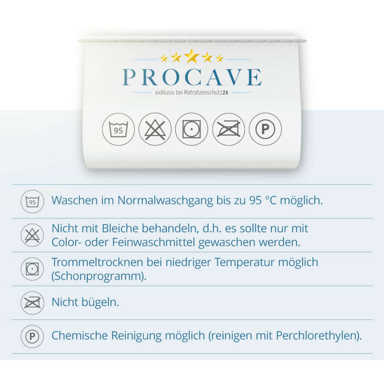 wasserdichter Inkontinenz Bettdeckenbezug abwischbar in dunkelblau