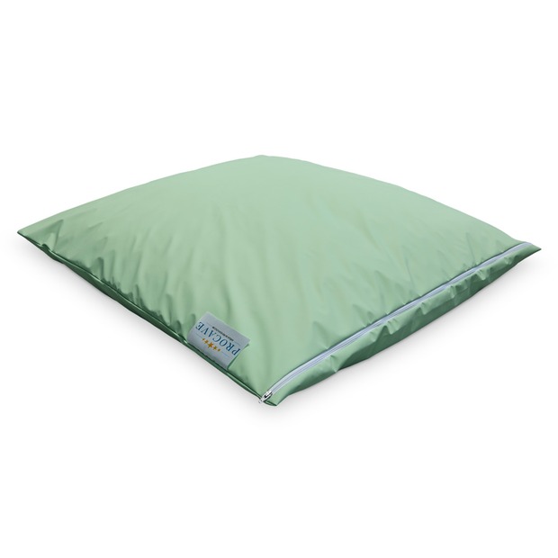 wasserdichter Kissenbezug abwischbar in grün