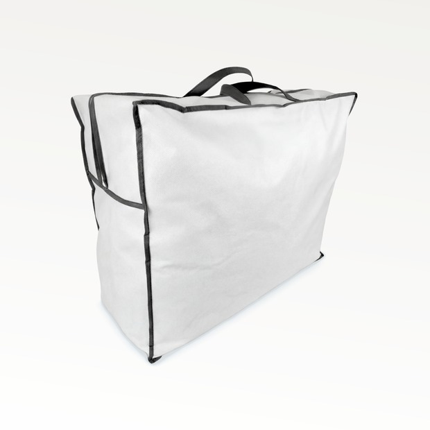 Aufbewahrungstasche mit Reißverschluss für Bettdecken & Kissen