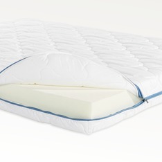 Kindermatratze mit verstepptem TopCool-Matratzenbezug