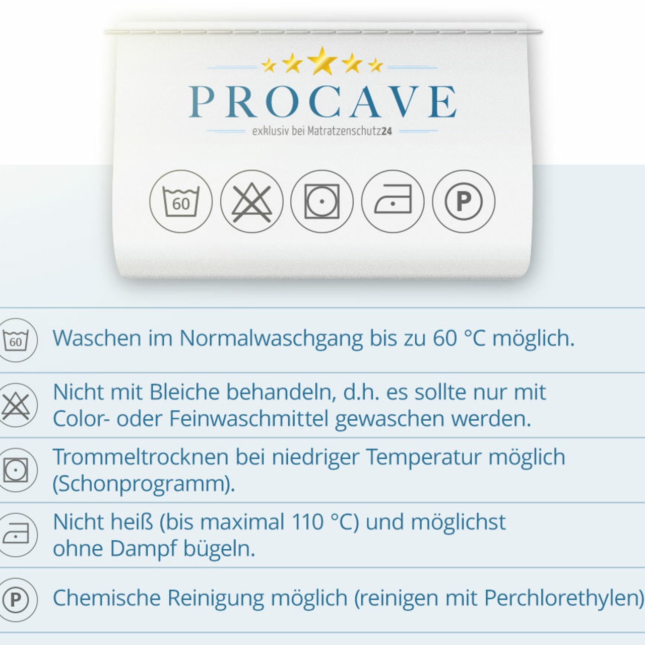 Bettkeil mit Bezug aus Silver Protect-Doppeltuch