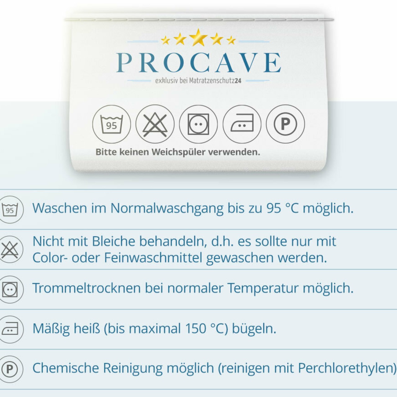 Anti Milben Encasing - Allergiker Spannbettlaken aus Evolon®