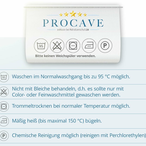 Anti Milben Encasing - Allergiker Spannbettlaken aus Evolon®