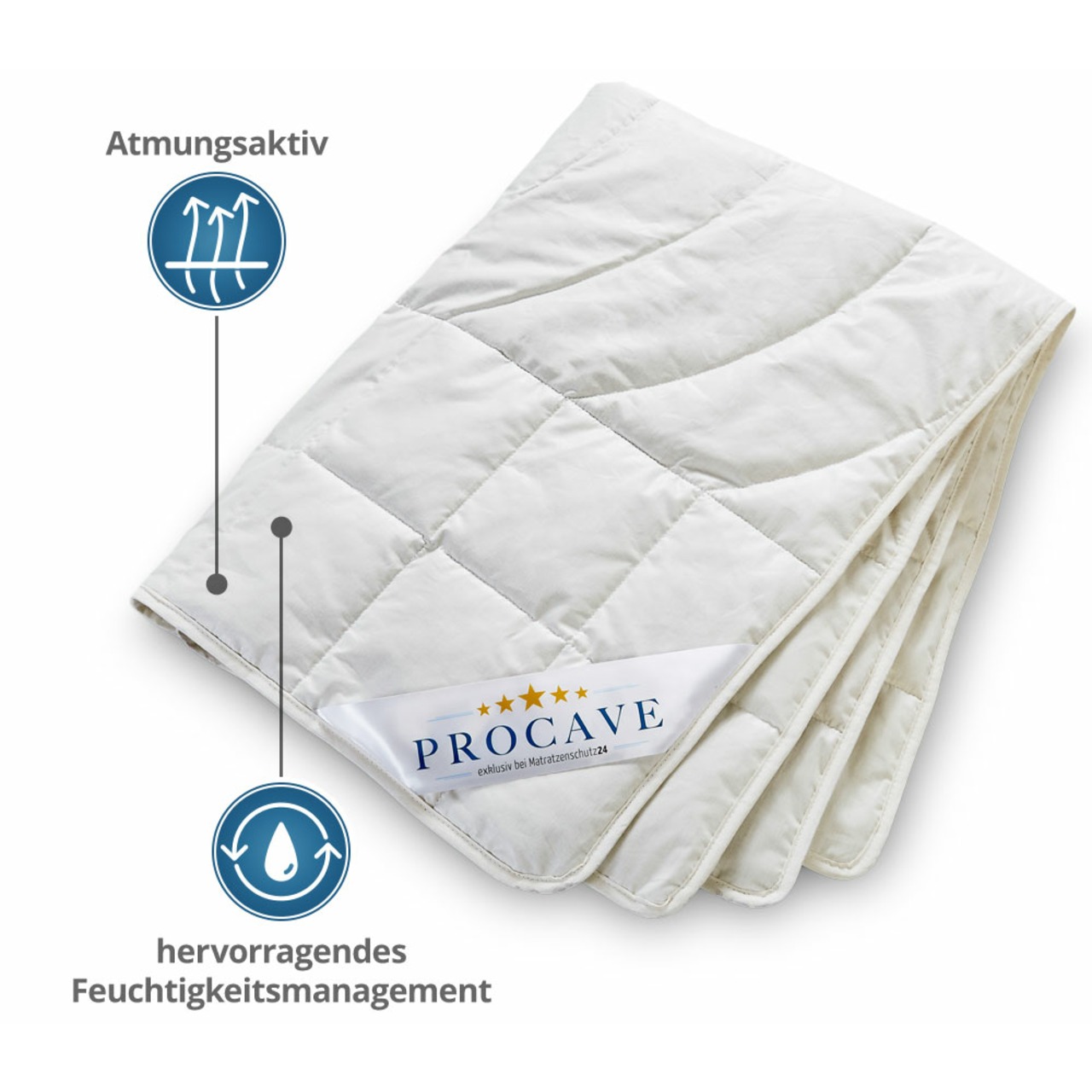 Kamelhaar Exquisit Qualitäts-Bettdecke für den Sommer