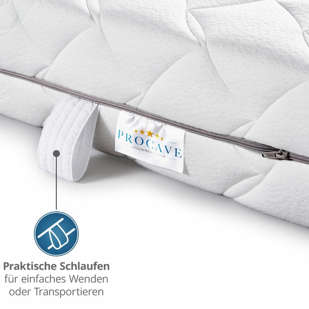 Wendematratze "Elli" (H2 und H3) aus Kaltschaum