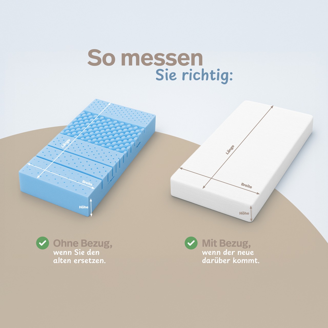 wasserdichter Matratzenbezug weiß