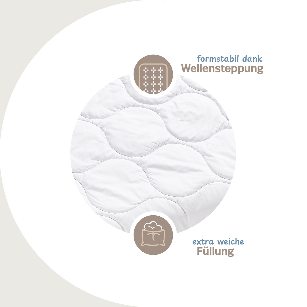 Baumwolle Qualitäts-Bettdecke - Sommer