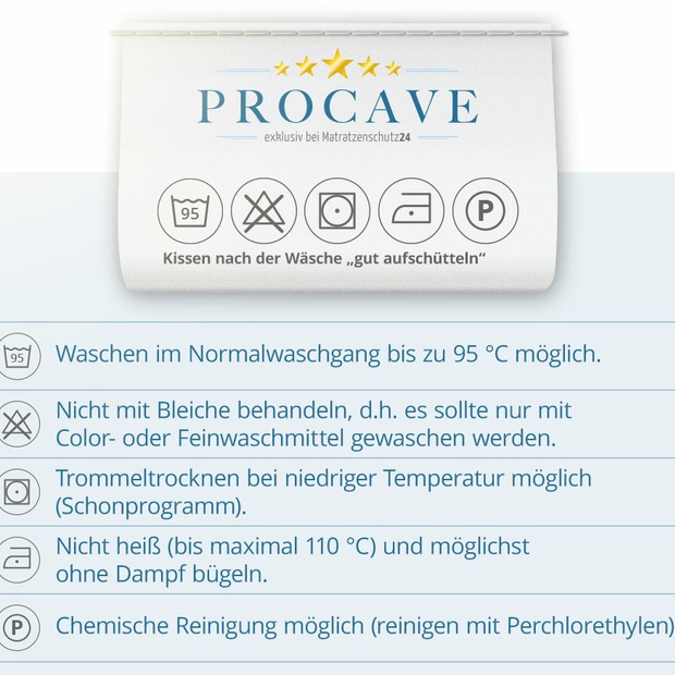 Stecklaken 5-lagig extrem saugstark und atmungsaktiv