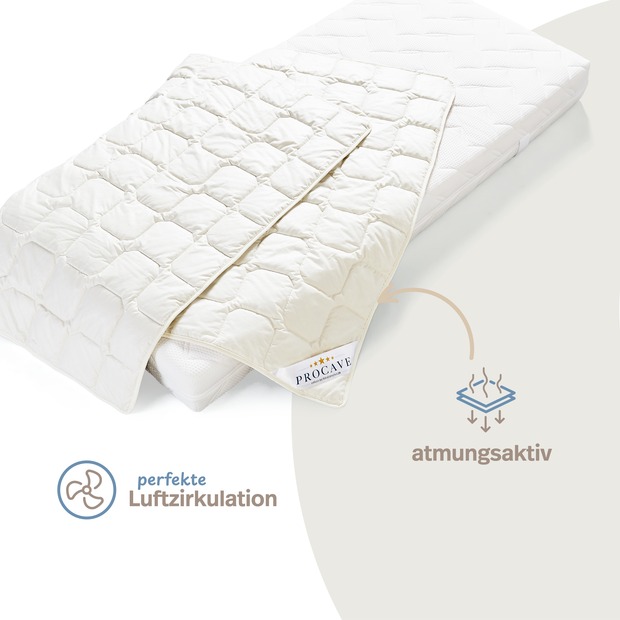 Wildseide Exquisit Qualitäts-Bettdecke - Sommer