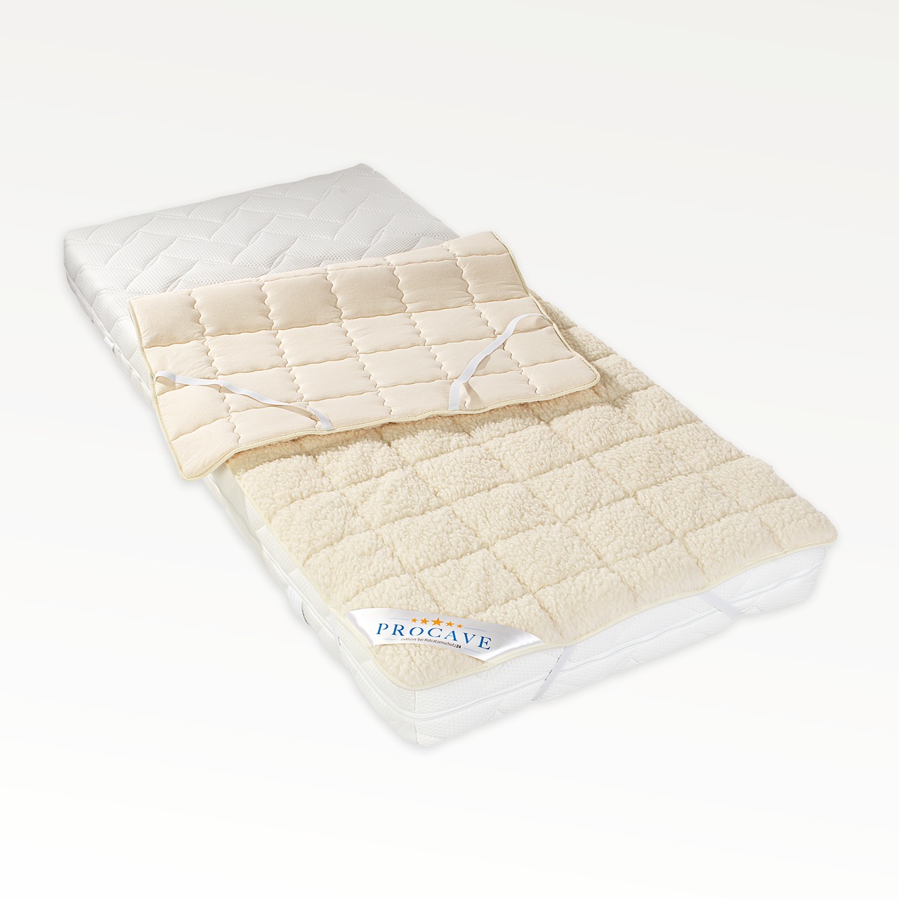 Matratzenschoner NATUR Lammflor