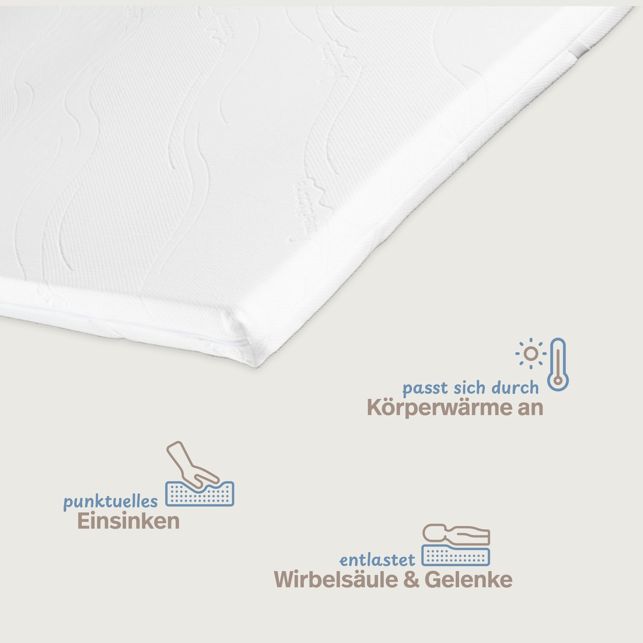 Viscoschaumtopper VW