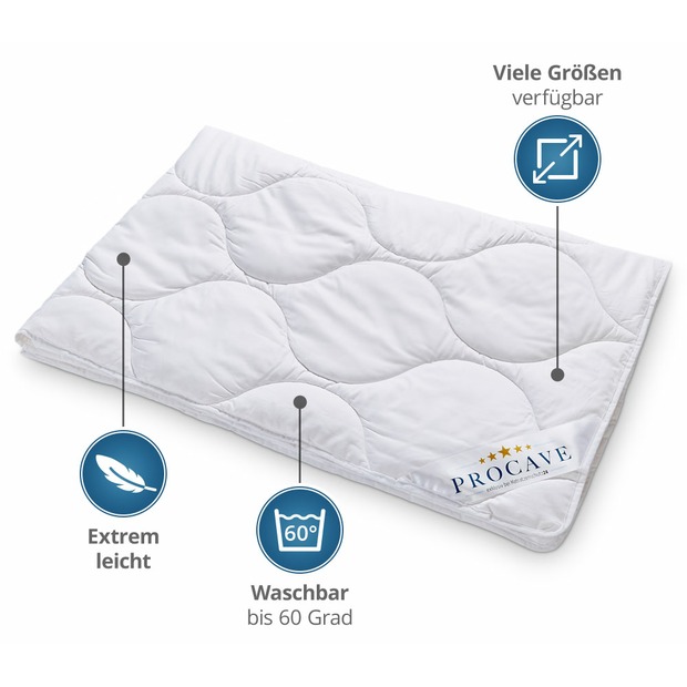 Bettdecke für Sommer aus Baumwolle