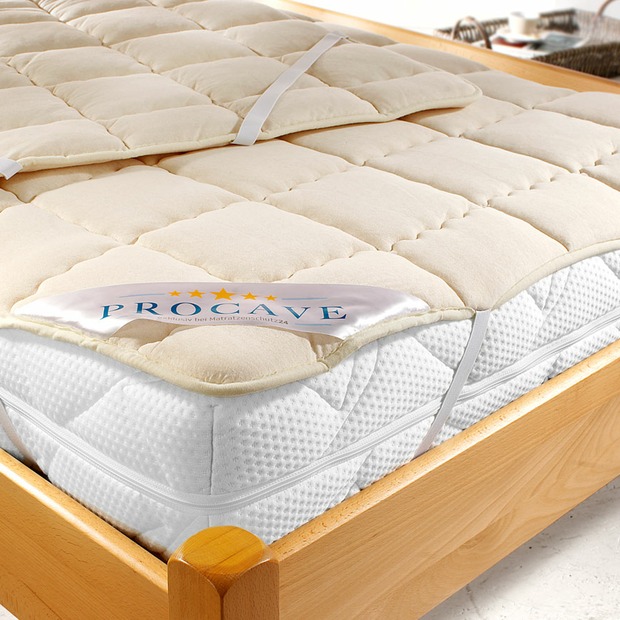 NATUR Schurwolle Matratzenschoner