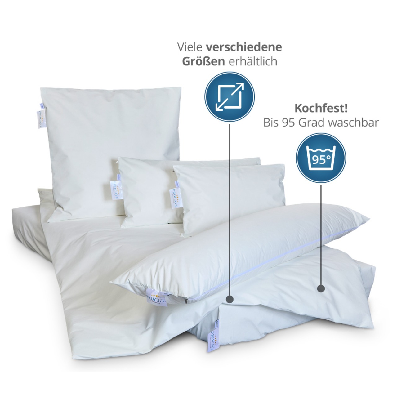 Anti Milben Encasing - Allergiker Bettdeckenbezüge aus Evolon