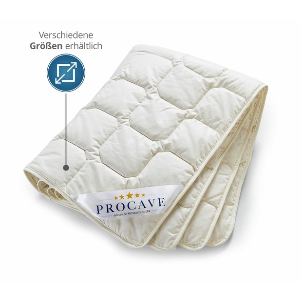 Wildseide Exquisit Qualitäts-Bettdecke für den Sommer