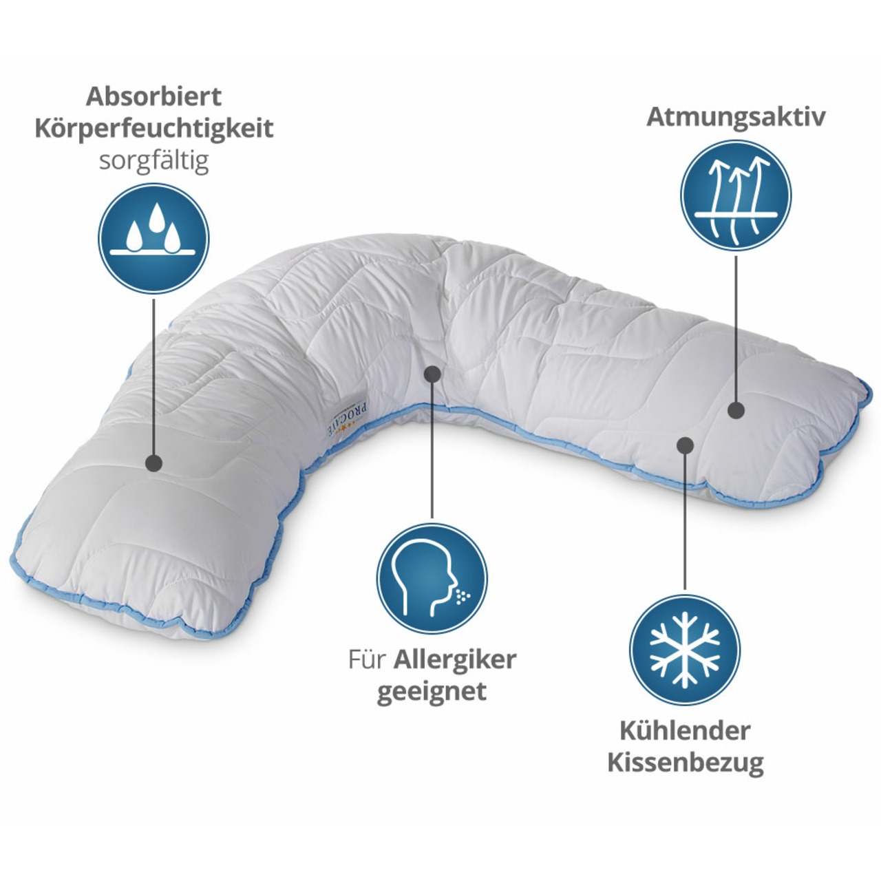 Stillkissen mit TopCool Kissenbezug
