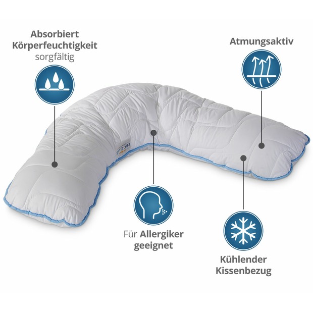 Stillkissen mit TopCool Kissenbezug