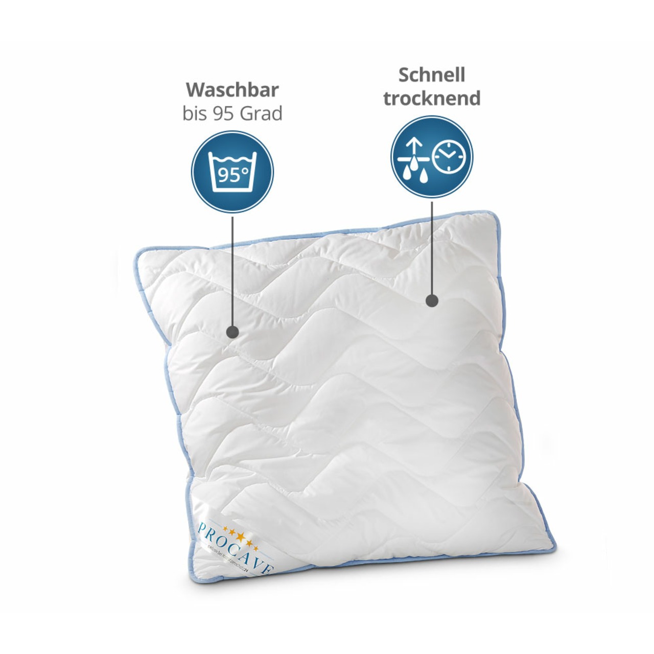 Kühlendes Kopfkissen (TopCool) gegen Schwitzen