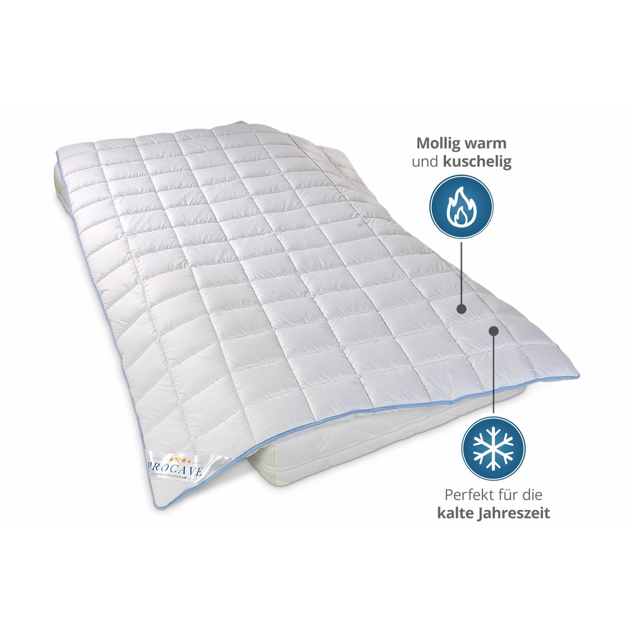 TopCool kochfeste Qualitäts-Duo-Winterdecke
