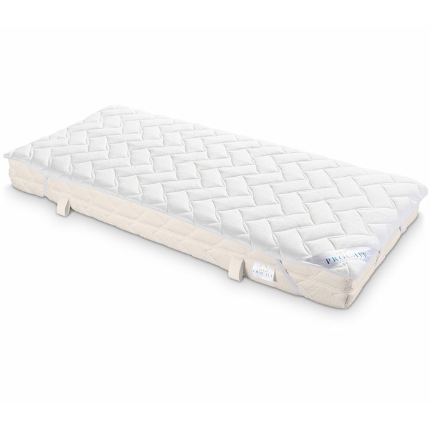 Matratzenauflage verstepptes AloeVera-Doppeltuch mit 4 Eckgummis