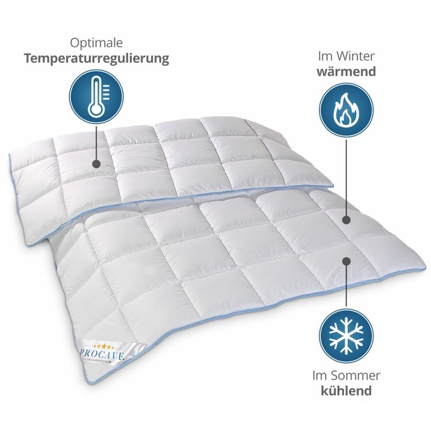 TopCool kochfeste Qualitäts-Ganzjahresdecke
