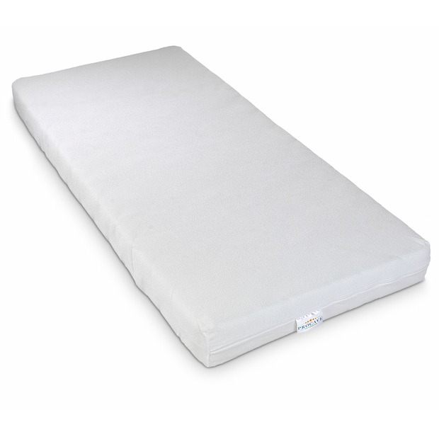 unversteppter Matratzenbezug Frottee-Stretch in weiß