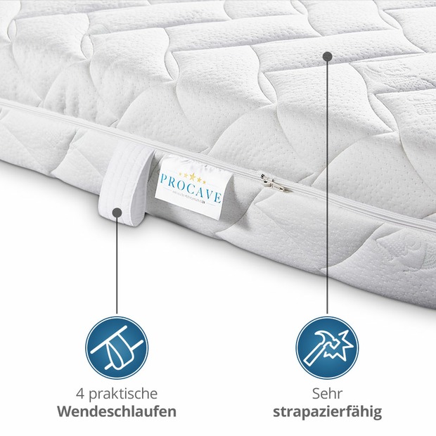 AloeVera Matratzenbezug versteppt