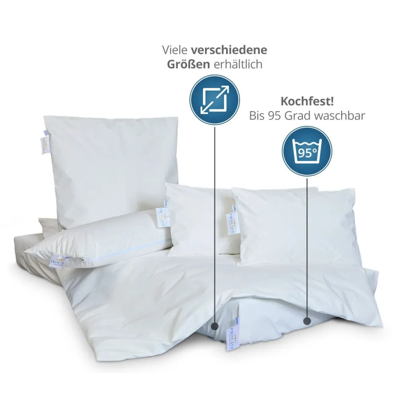 Anti Milben Encasing - Allergiker Spannbettlaken aus Evolon®