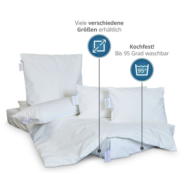 Anti Milben Encasing - Allergiker Spannbettlaken aus Evolon®