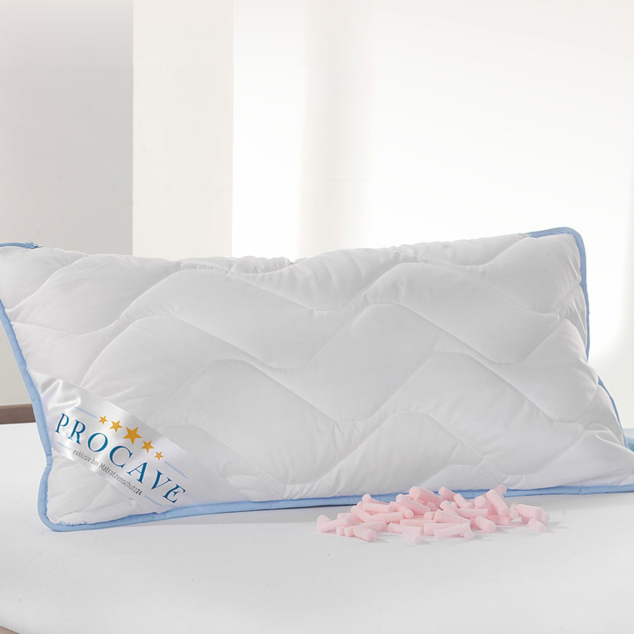 Nackenstützkissen GELSCHAUM mit TopCool Kissenbezug