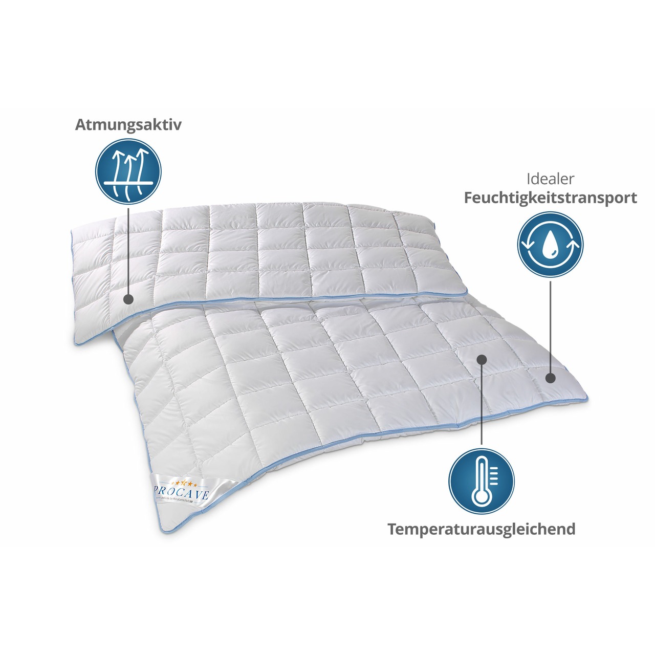 TopCool kochfeste Qualitäts-Duo-Winterdecke