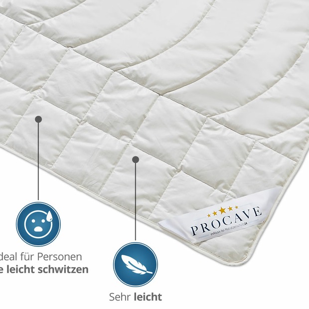 Kamelhaar Exquisit Qualitäts-Bettdecke für den Sommer