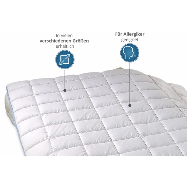 TopCool kochfeste Qualitäts-Duo-Winterdecke