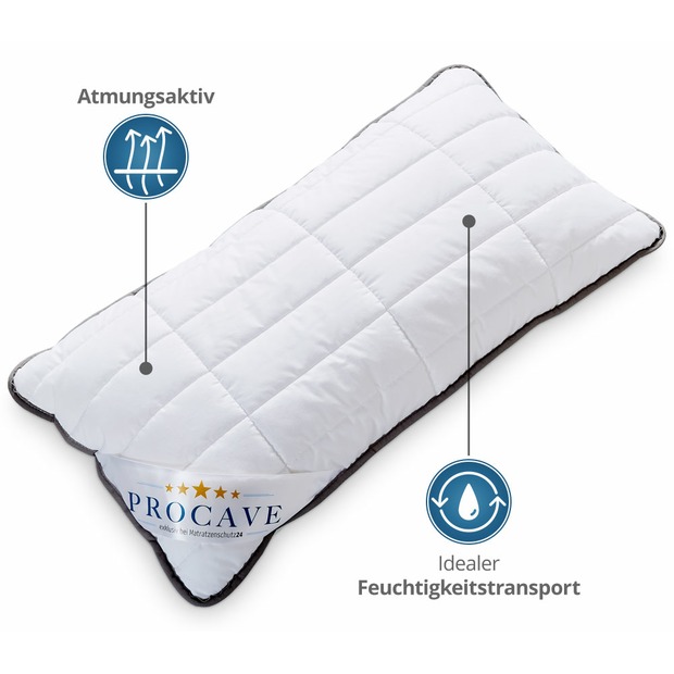 OBJEKT Kopfkissen kochfest in Hotel-Qualität