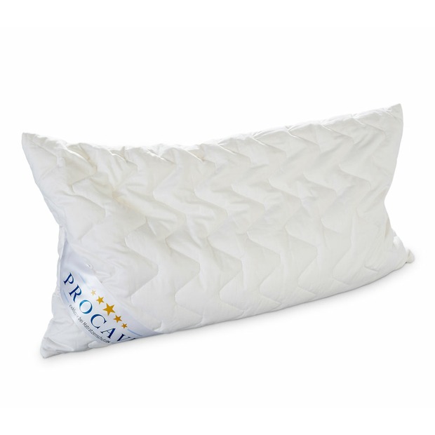 Hirsekissen mit waschbarem Bezug aus Baumwolle