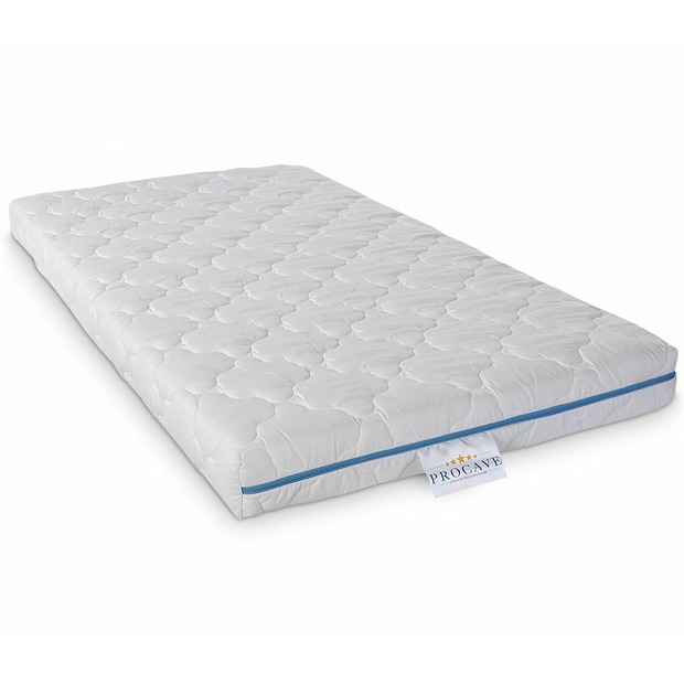 Kindermatratze mit verstepptem TopCool-Matratzenbezug