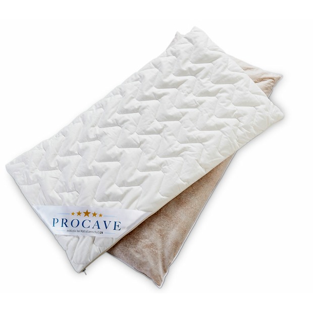 Hirsekissen mit waschbarem Bezug aus Baumwolle