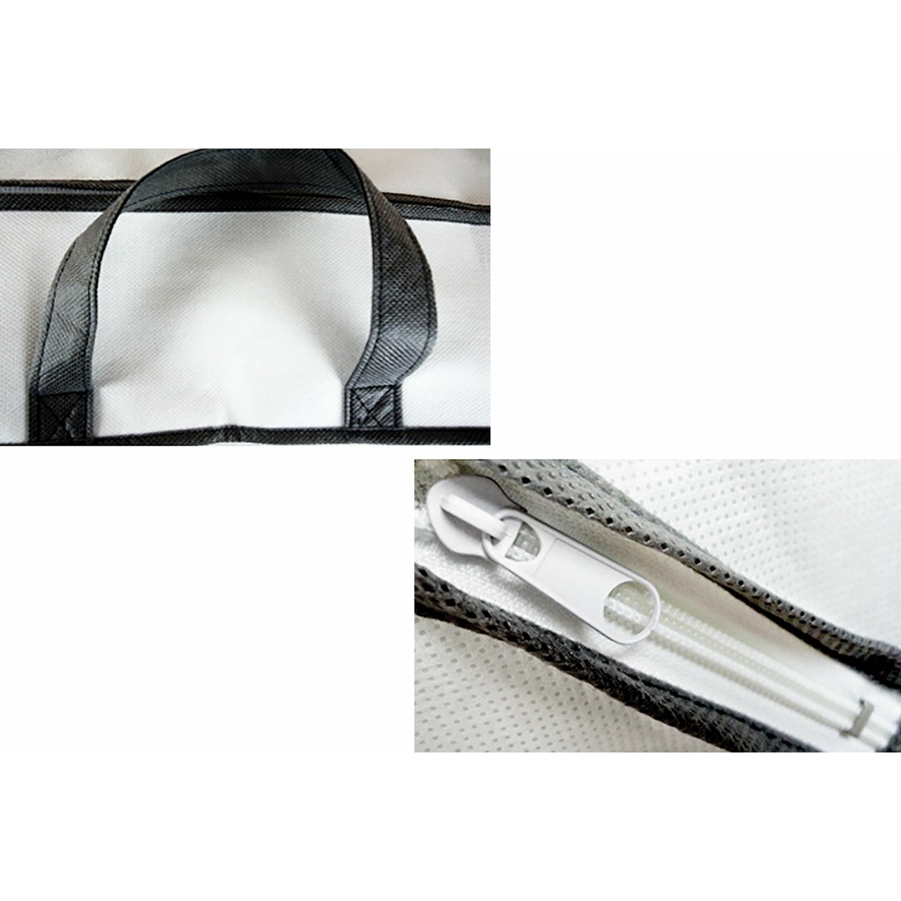 Aufbewahrungstasche mit Reißverschluss für Bettdecken & Kissen