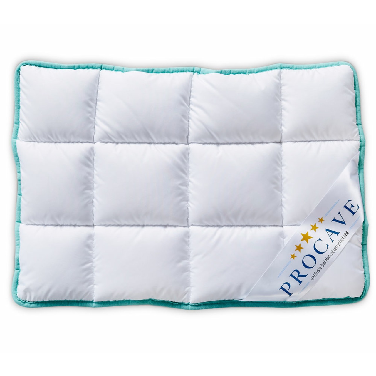 Kinderbetten-Set Aloe Vera mit Kissen 40x60cm und Steppbett 100x135cm