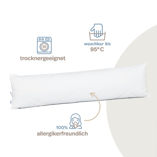 Allergiker Kissenbezug ALLERGENA aus Evolon - Anti Milben Encasing
