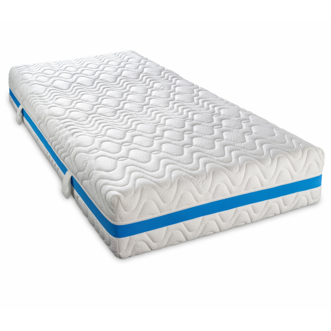 „GELI“ Würfelschnitt-Matratze mit profilierter Gelschaum-Auflage