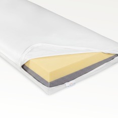 Premium Pflegematratze Antidekubitus-System mit wasserdichtem Bezug weiß
