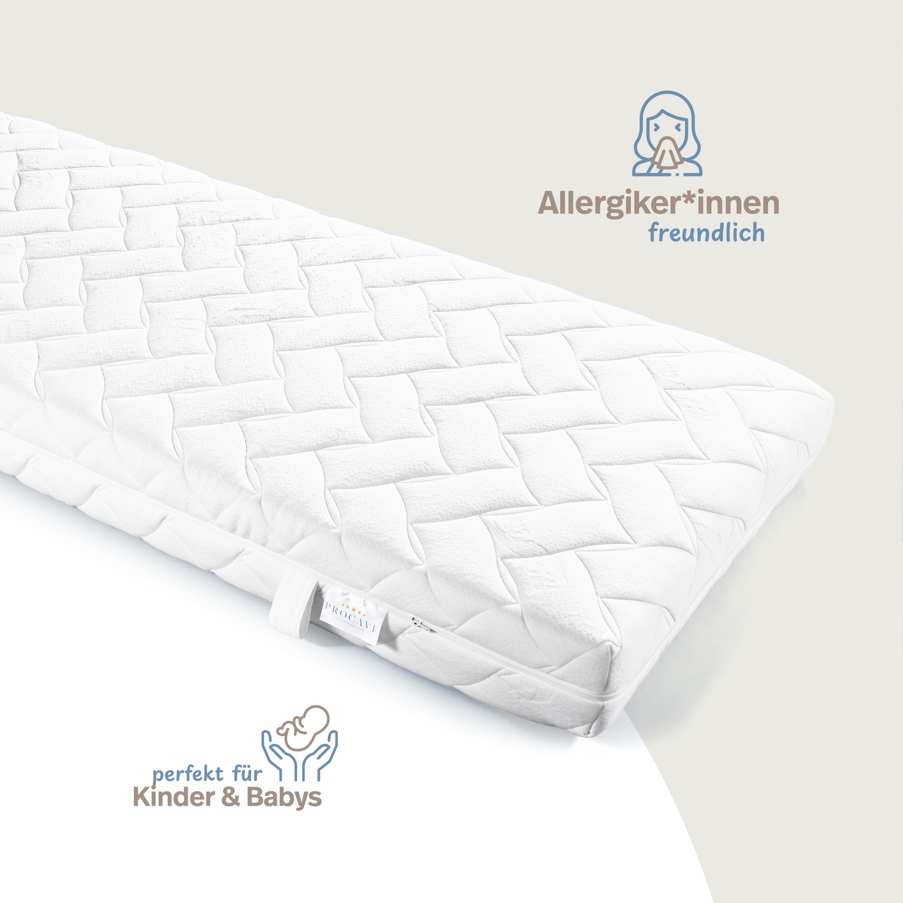 AloeVera Matratzenbezug versteppt