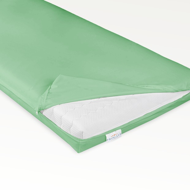wasserdichter Matratzenbezug grün