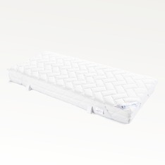 Matratzenauflage verstepptes AloeVera-Doppeltuch mit 4 Eckgummis