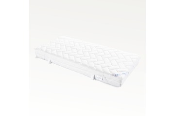 Matratzenauflage verstepptes AloeVera-Doppeltuch mit 4 Eckgummis