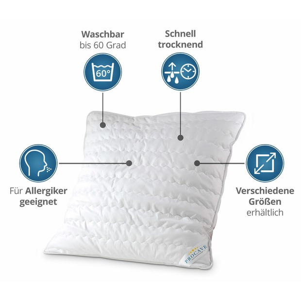 MICRO-COMFORT Kissen versteppt