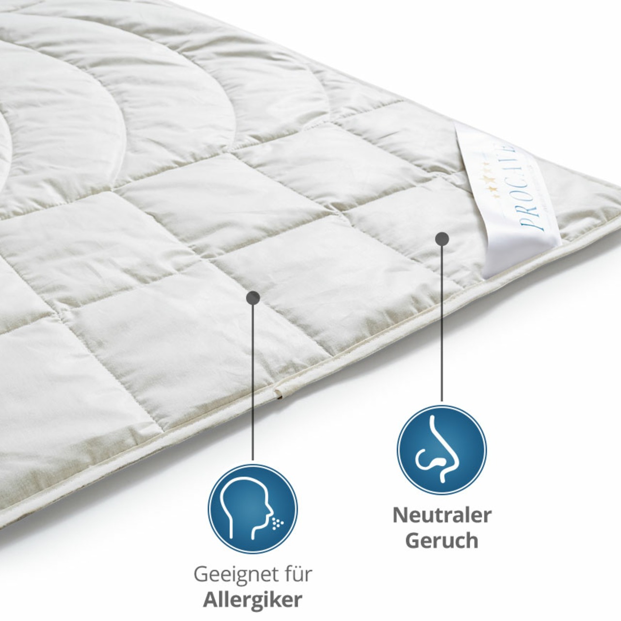 Kamelhaar Exquisit Qualitäts-Bettdecke für den Sommer